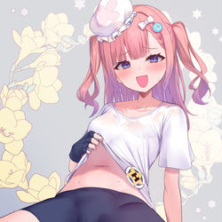 This is a pixiv picture whose title is たくしあげあわーわ💦.