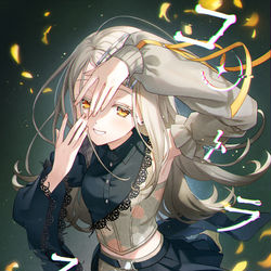 This is a pixiv picture whose title is コントラスト💫.