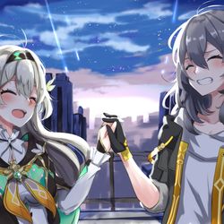 This is a pixiv picture whose title is 崩壊スターレイルーピノコニー.