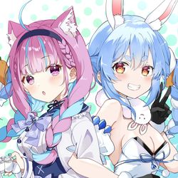 This is a pixiv picture whose title is あくぺこ.