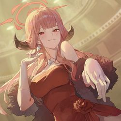 This is a pixiv picture whose title is 陸八魔 アル.