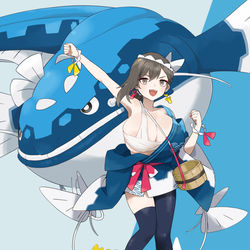 This is a pixiv picture whose title is ヘイラッシャ衣装りんご.