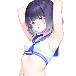 This is a pixiv picture whose title is 秦谷 美鈴.
