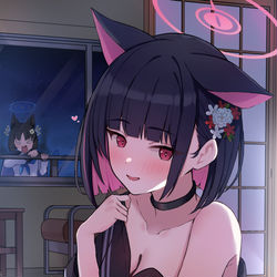 This is a pixiv picture whose title is 早く襲ってよ♡.
