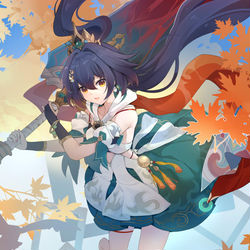 This is a pixiv picture whose title is 云璃.