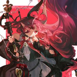 This is a pixiv picture whose title is Nymph💘😍.