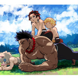 This is a pixiv picture whose title is かまぼことひめじまさん.