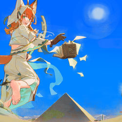 This is a pixiv picture whose title is 我是蝎子.