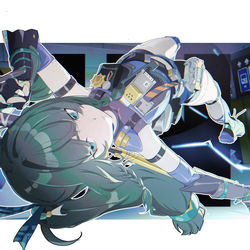 This is a pixiv picture whose title is 青衣16.