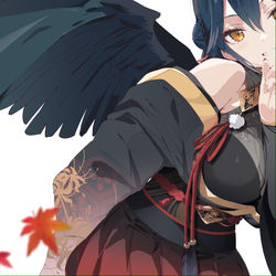 This is a pixiv picture whose title is 山神カルタ.