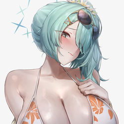 This is a pixiv picture whose title is 💦.