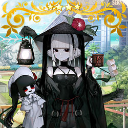 This is a pixiv picture whose title is 英霊博装『千利休』.