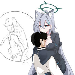 This is a pixiv picture whose title is 언제나 강아지.