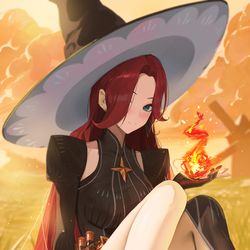 This is a pixiv picture whose title is ミレイル(Mirael).