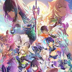 This is a pixiv picture whose title is 二周年！！.
