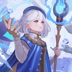 This is a pixiv picture whose title is 迸る怒涛.