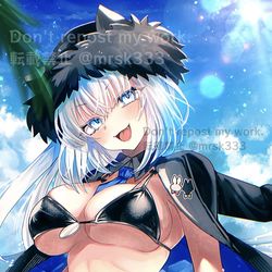This is a pixiv picture whose title is 水着もできるぞ！.