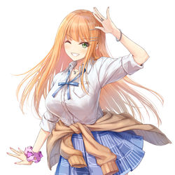 This is a pixiv picture whose title is 紫雲清夏。.