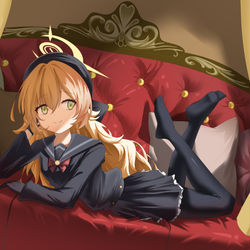 This is a pixiv picture whose title is 萌新联系 裤袜教授.
