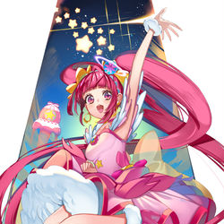 This is a pixiv picture whose title is キュアスター.