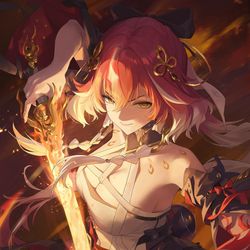 This is a pixiv picture whose title is 长离~.