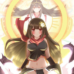 This is a pixiv picture whose title is 宿る。.