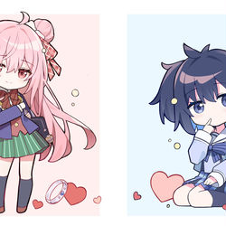 This is a pixiv picture whose title is 小さな さとしお.