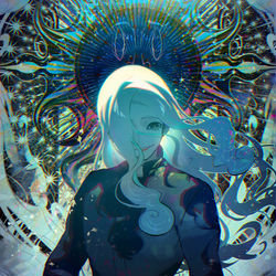 This is a pixiv picture whose title is 太陽.