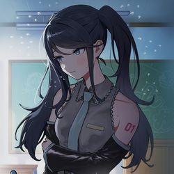 This is a pixiv picture whose title is ミクコス一歌.