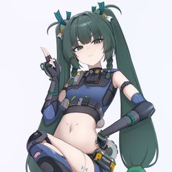 This is a pixiv picture whose title is 青衣.