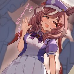 This is a pixiv picture whose title is トレーナーを見つけたら手を振ってくれるマチタン.