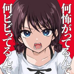 This is a pixiv picture whose title is 何怖がってるんですか！.
