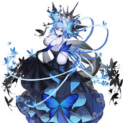 This is a pixiv picture whose title is お仕事】『悪の女幹部PNM』刻の女王プリンセスver.