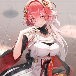 This is a pixiv picture whose title is 長離.