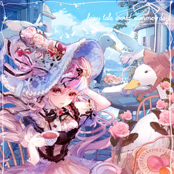 This is a pixiv picture whose title is メルヘン世界のサマーティーパーティー.