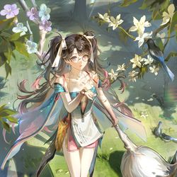 This is a pixiv picture whose title is 畫了折枝💐感謝鳴潮邀請🌊.