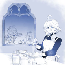 This is a pixiv picture whose title is photo reference practice.