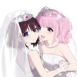 This is a pixiv picture whose title is 本来今天想摸的，看了新柄图又没忍住加急画了双菜.