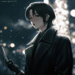 This is a pixiv picture whose title is ao.