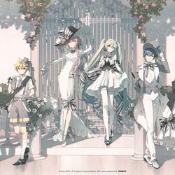 This is a pixiv picture whose title is 初音ミクシンフォニー2024.