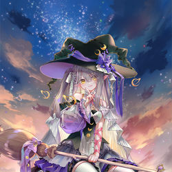 This is a pixiv picture whose title is 【C104新刊表紙】宙でピアノを.