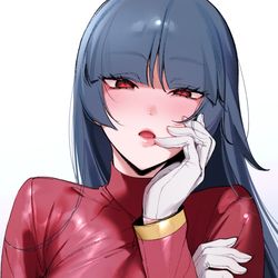 This is a pixiv picture whose title is 見つめるナツメ×3.