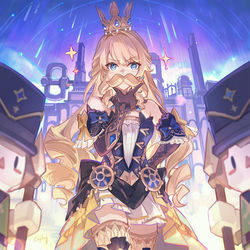 This is a pixiv picture whose title is 👑.