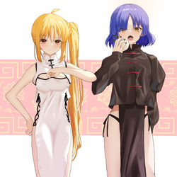 This is a pixiv picture whose title is チャイナ虹リョウ.