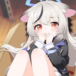 This is a pixiv picture whose title is 谁家小🐶？.