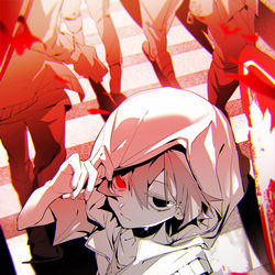 This is a pixiv picture whose title is ＿＿＿合図が終わる.