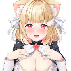 This is a pixiv picture whose title is けもみみりふれっ！3周年記念グッズイラスト.