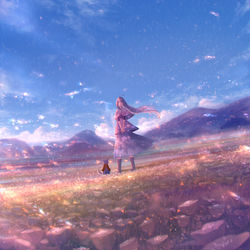 This is a pixiv picture whose title is 希色のアルバ.