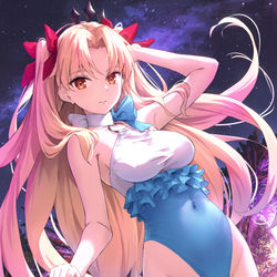 This is a pixiv picture whose title is 水着エレシュキガル.