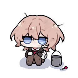 This is a pixiv picture whose title is 그린것들.